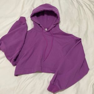Alo cropped bae hoodie